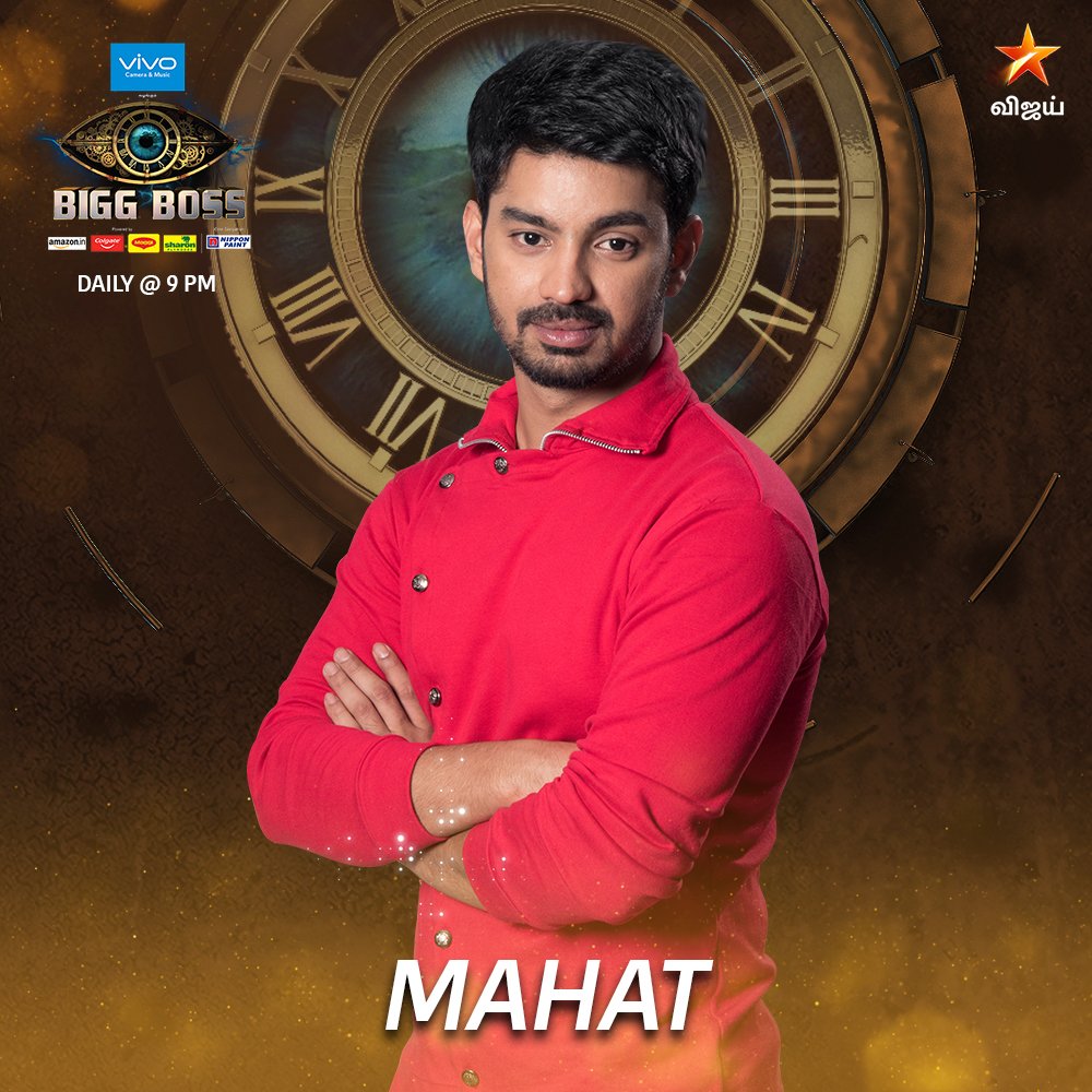 Mahat is the 3rd entrant to the Bigg Boss Tamil Season 2! He is best known for his role in Ajith starrer Mankatha. Yashika Anand,Bigg Boss Tamil 2,Bigg Boss Tamil 2 pics,Bigg Boss Tamil 2 images,Bigg Boss Tamil 2 stills,Bigg Boss Tamil 2 pictures,Bigg Boss Tamil 2 photos