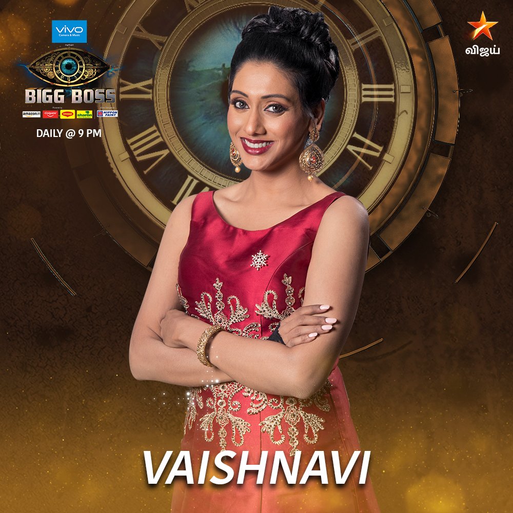 Popular journalist-writer Sa.Viswanathan aka Saavi's granddaughter Vaishnavi is the 5th entrant to the Bigg Boss Tamil Season 2! She is a journalist. Yashika Anand,Bigg Boss Tamil 2,Bigg Boss Tamil 2 pics,Bigg Boss Tamil 2 images,Bigg Boss Tamil 2 stills,Bigg Boss Tamil 2 pictures,Bigg Boss Tamil 2 photos