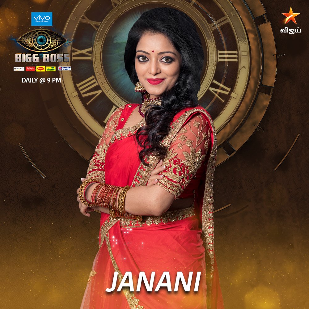 Janani is the 6th entrant to the Bigg Boss Tamil Season 2! She was last seen in Tamil film Balloon. Yashika Anand,Bigg Boss Tamil 2,Bigg Boss Tamil 2 pics,Bigg Boss Tamil 2 images,Bigg Boss Tamil 2 stills,Bigg Boss Tamil 2 pictures,Bigg Boss Tamil 2 photos