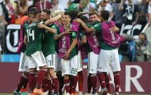 Mexico created the first upset of the 2018 FIFA World Cup, overcoming defending champions Germany 1-0 in a frenetic Group F game at the Luzhniki Stadium here on Sunday. Forward Hirving Lozano's 35th-minute goal proved to make the difference in a match played at a very high tempo as four-time champions Germany began their title defence on a disastrous note. The game opened up at a breathtaking pace, with both Germany and Mexico playing an open game, going on an all-out attack. German striker Timo Werner had the first chance of the match but his drive from a tight angle from the right went wide of the left post. Ranked 14 places below than the world No.1 Germany, Mexico took the European powerhouse head on, playing a quick counter-attacking game. Germany captain and goalkeeper Manuel Neuer was called into action to block a long-range effort from midfielder Hector Herrera in the ninth minute and five minutes later, forced to keep away a header from Mexican centre-back Hector Moreno off a corner in the 14th minute.
