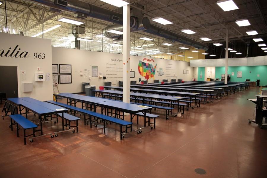 Casa Padre, an immigrant shelter for unaccompanied minors, in Brownsville, Texas, U.S., is seen in this photo provided by the U.S. Department of Health and Human Services, June 14, 2018. Casa Padre,Inside Casa Padre,unaccompanied minors,immigrant children