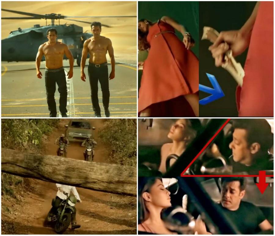 Race 3 is an action thriller film directed by Remo D'Souza and produced Ramesh Taurani under the banner of Tips Films and Salman Khan Films. Starring Anil Kapoor, Salman Khan, Bobby Deol, Jacqueline Fernandez, Daisy Shah, Saqib Saleem and Freddy Daruwala. It is the third installment of Race film series. The film released on 15 June 2018. Here are some funny mistakes from the movie. Salman Khan,Salman Khan race 3,race 3 funny mistakes,race 3 mistakes,race 3 movie mistakes,Salman Khan movie mistakes,movie mistakes
