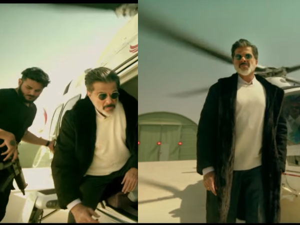 In this scene, when Anil Kapoor leaves the chopper, a man stands behind him and disappears in the second scene. Salman Khan,Salman Khan race 3,race 3 funny mistakes,race 3 mistakes,race 3 movie mistakes,Salman Khan movie mistakes,movie mistakes