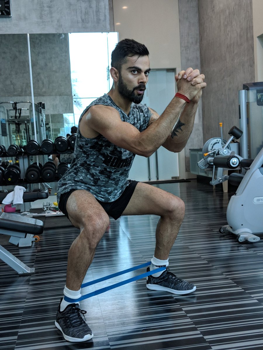 Virat Kohli seems to be giving us some serious fitness goals. Check out these pictures. Virat Kohli,India Virat Kohli,virat kohli captain,Virat Kohli fitness goals,Virat Kohli workout,Virat Kohli workout pics,Virat Kohli workout images,Virat Kohli workout stills,Virat Kohli workout pictures,Virat Kohli workout photos