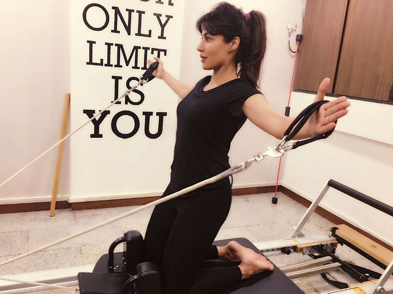 The actress is currently busy shooting for her upcoming next 'Bazaar' and 'Sahib Biwi Aur Gangster 3' along with the promotions of Soorma, her debut film as a producer. In admits this busy schedule, Chitrangda has been resorting to Pilates and Kickboxing on a regular basis to keep herself fit and going. Chitrangda shares, "I have been practising Pilates from past 2.5 years now and kickboxing has been on and off due to busy work schedule and constant shooting. However, I have been trying my best to be back at it and be regular with kickboxing as well." On the work front, the actress will be seen in juggling as an actor and producer in Saheb Biwi Aur Gangster 3 alongside Sanjay and in Bazaar opposite Saif Ali Khan. Chitrangda Singh,Chitrangda Singh Kickboxing,Chitrangda Singh Kickboxing pics,Chitrangda Singh Kickboxing images,Chitrangda Singh Kickboxing stills,Chitrangda Singh hot pics,Chitrangda Singh hot images,Chitrangda Singh hot stills,Chitrangda Singh hot pict