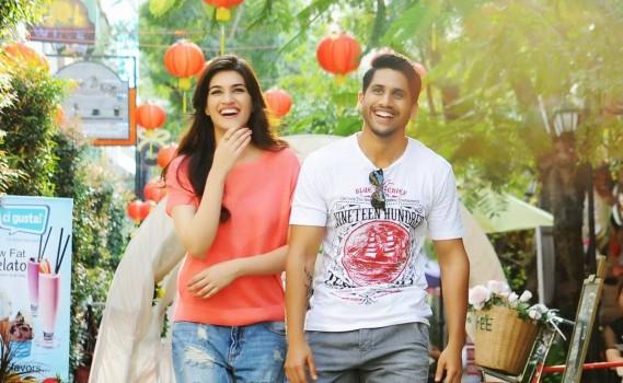 Naga Chaitanya and Kriti Sanon