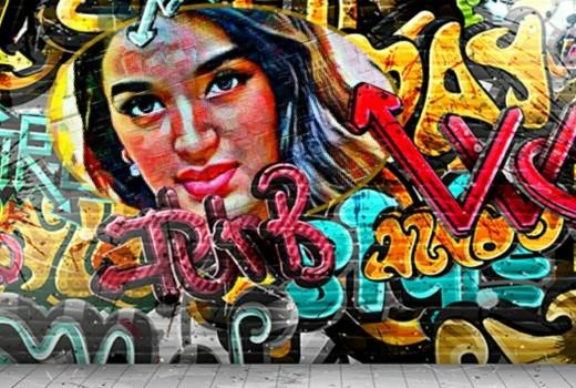 The fan artist painted a wall with the actress' image giving showcasing his love for Nidhhi. The artist spent a huge amount of time getting every detail right to paint a dreamy artwork. Sharing his artwork, the fan said, 