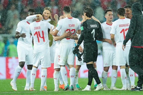 A late goal by Xherdan Shaqiri earned Switzerland 2-1 win over Serbia in a Group E clash of the FIFA World Cup at the Kaliningrad Stadium here. Aleksandar Mitrovic handed Serbia the lead in the fifth minute during the match on Friday. Switzerland equalised in the second half, thanks to a superb long range strike by Granit Xhaka (52nd). Shaqiri (90th) found the winning goal in the final minute of regulation time. Switzerland thus became the first team at this World Cup to clinch a come from behind victory after conceding first. They now have four points from two matches, having held title contenders Brazil to a draw in their campaign opener. They are at the same number of points as Brazil, but sit at the second place behind the South Americans due to an inferior goal difference. Serbia are on three points from two games. They are currently third in the group. Serbia enjoyed a promising start when Dusan Tadic won the ball near the corn er flag and sent in a cross which was headed in by Mitrovic. The setback galvanised the Swiss who dominated possession for the rest of the game. Switzerland beat Serbia,Switzerland vs Serbia,Switzerland beat Serbia by 2-1,FIFA World Cup,FIFA World Cup 2018,Group E clash,Kaliningrad Stadium