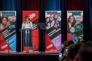 US First Lady Melania Trump,Melania Trump,Melania trump dresses,Melania Trump at youth conference,youth conference,kindness,compassion and positivity