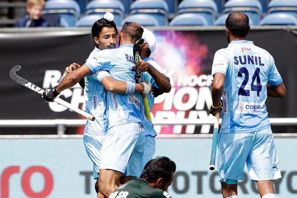 Hockey champions trophy 2018,Hockey champions trophy,India beat Pakistan 4-0,India beat Pakistan,India trash Pakistan,Ramandeep Singh,Dilpreet Singh,Mandeep Singh