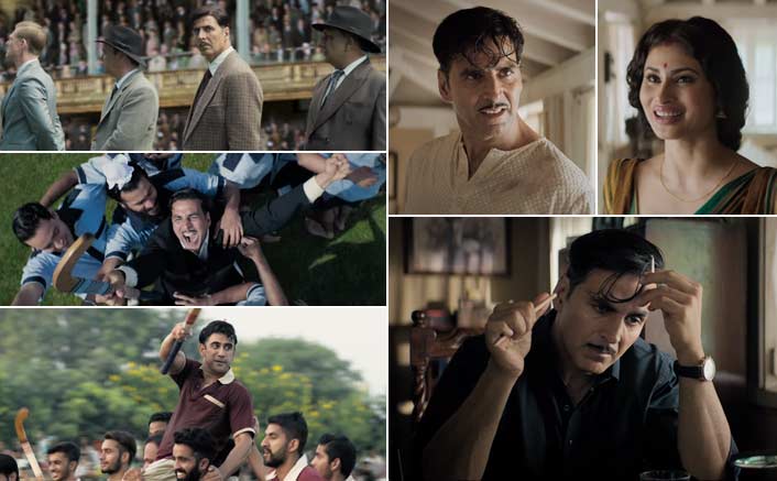 The recently dropped 'Gold' trailer is one such example that keeps you hooked till the very end. Substantial performances, boosting background score, strong visuals, and charisma of main man Akshay Kumar made the trailer high-powered. While sharing the trailer, Akshay wrote, "Winners under British India, Legends under Free India. Witness the golden era of Indian Hockey through #Gold." 'Gold' traces the journey of Tapan Das, the man who dreamt of winning India's first Gold in Hockey, post independence. India won its first Gold medal as an independent nation at the Olympics on the 12th of August 1948. The sports drama, starring the 'Rustom' actor, takes the audience back in time to witness the struggle of a team to make the nation proud. Gold trailer,Gold movie trailer,Amit Sadh,Kunal Kapoor,Vineet Singh,Akshay Kumar,Akshay Kumar Gold,Akshay Kumar goosebumps