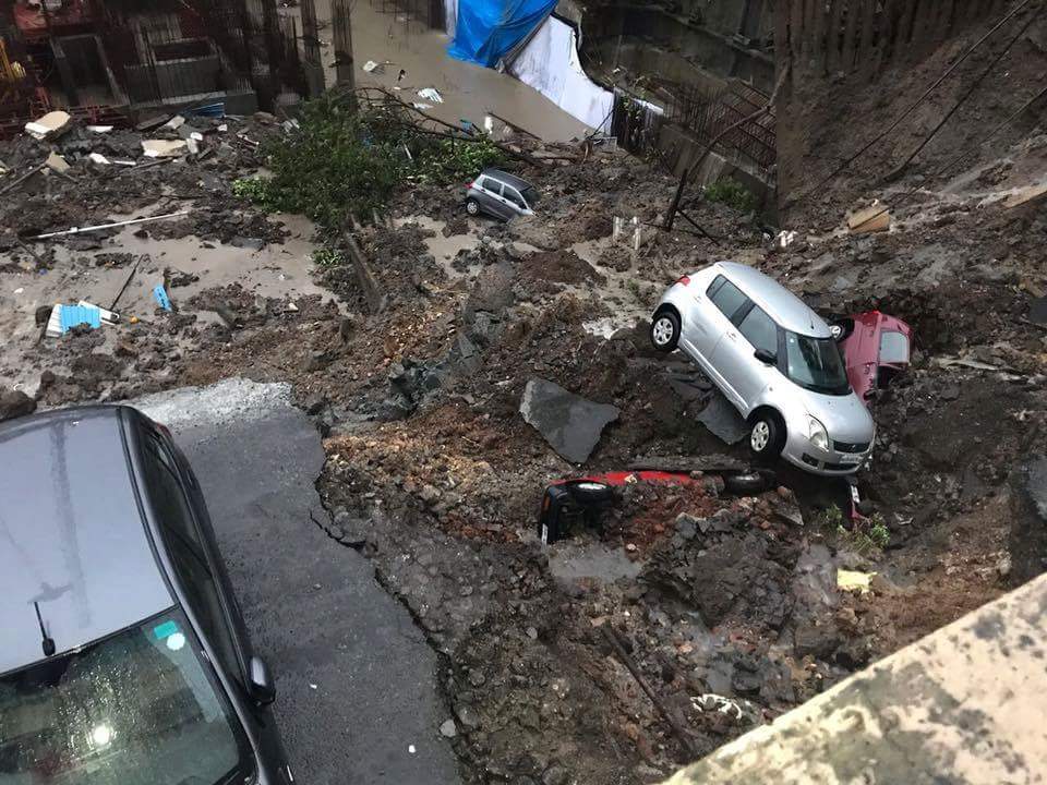 There was flooding in several areas like Chunabhatti, Wadala, Dadar, Malad, Kurla, Gamdevi, Santacruc-Chembur Link Road and other places hitting traffic movement severely and delaying school buses transporting kids to their schools. Mumbai rains,mumbai rains update,Mumbai rains pics,Mumbai rains images,Mumbai rains stills,Mumbai traffic,Mumbai wall collapses