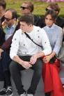 Fashion designer Victoria Beckham attended the Paris Fashion Week with eldest son Brooklyn Beckham on Saturday, days after she squashed speculation about a divorce from husband David Beckham. "Thank you Brooklyn Beckham for being my date today...," she wrote in an Instagram post. Victoria, who is also mother to Romeo, 15, Cruz, 13, and daughter Harper, 6, wore a pale blue top and pleated red slacks, while Brooklyn opted for a bee-adorned sweatshirt and black jeans. On Tuesday, Victoria spoke openly about how she balances her personal and professional life. "I try really, really hard. I try hardest to be the best mother," she said at the Forbes Women's Summit in New York City, Hello! reported. "I am trying to be the best wife and the best professional," she added.
