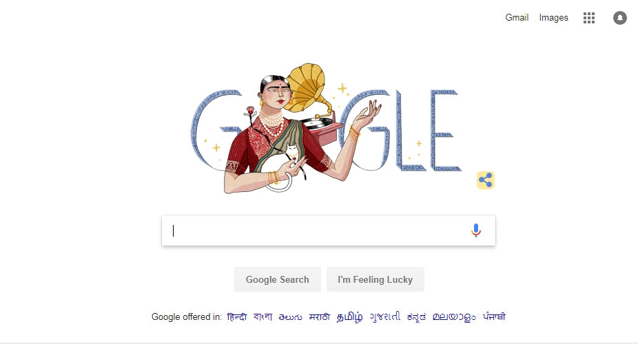 The legendary musician and dancer was born in Azamgarh, Uttar Pradesh as Angelina Yeoward. Her father was Armenian and her mother Victoria Hemmings was an Indian by birth. Before moving to the erstwhile Calcutta, along with her mother and establishing themselves in Nawab Wajid Ali Shah's courts, the mother-daughter duo also lived in Benaras (now Varanasi) where they converted themselves to Islam. Victoria changed her name to Malka Jaan and Angelina's name was changed to Gauhar Jaan. Malka became a noted singer and Kathak dancer in Benaras. Gauhar began her training as a Hindustani classical musician and soon became accomplished in Kirtan and Rabindra Sangeet, among other musical forms. In 1887 Gauhar made her first performance in the royal court of Darbhanga and was appointed as a court musician. By 1896, she started performing in Calcutta and developed a huge following. The legendary dancer recorded more than 600 records between 1902 to 1920 across diverse languages including Bengali, Gujarati, Tamil, Marathi, Arabic, Persian, Pushto, French, and English. Gauhar Jaan breathed her last on January 17, 1930, in Mysore (now Mysuru). Gauhar Jaan,Gauhar Jaan's 145th birth anniversary,artist Gauhar Jaan,Gauhar Jaan birthday,Google Doodle