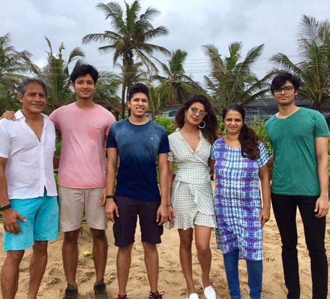 Priyanka and Nick 'secretly' landed in India on Thursday night. The two have been romantically linked ever since they walked the 2017 MET Gala red carpet together. Nick Jonas,Nick Jonas selfies with Priyanka,Priyanka Chopra,Parineeti Chopra,Nick Jonas and Priyanka Chopra,Nick Jonas and Priyanka Chopra in Goa,Nick Jonas and Priyanka Chopra pics,Nick Jonas and Priyanka Chopra images
