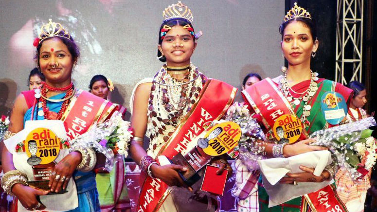 "Today, we have created history. We have conducted a national level programme highlighting tribal cultures of our country. A 'rani' or a 'queen' is not only about beauty. Usually, when we talk about tribes, we represent them through their dance or art form. Through this contest, we have tried to give them their individual identity," said Dr Chidatmika Khatua, Chief Secretary General of the award committee. Pallavi Darua,Tribal Queen Pallavi Darua,Tribal Queen,Tribal Queen 2018,Adi Rani Kalinga,first Tribal Queen,first Tribal Queen pics,first Tribal Queen images,first Tribal Queen stills