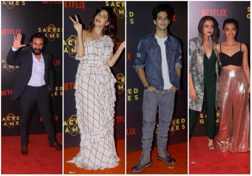 A host of stars including Saif Ali Khan and Nawazuddin Siddiqui who feature in 