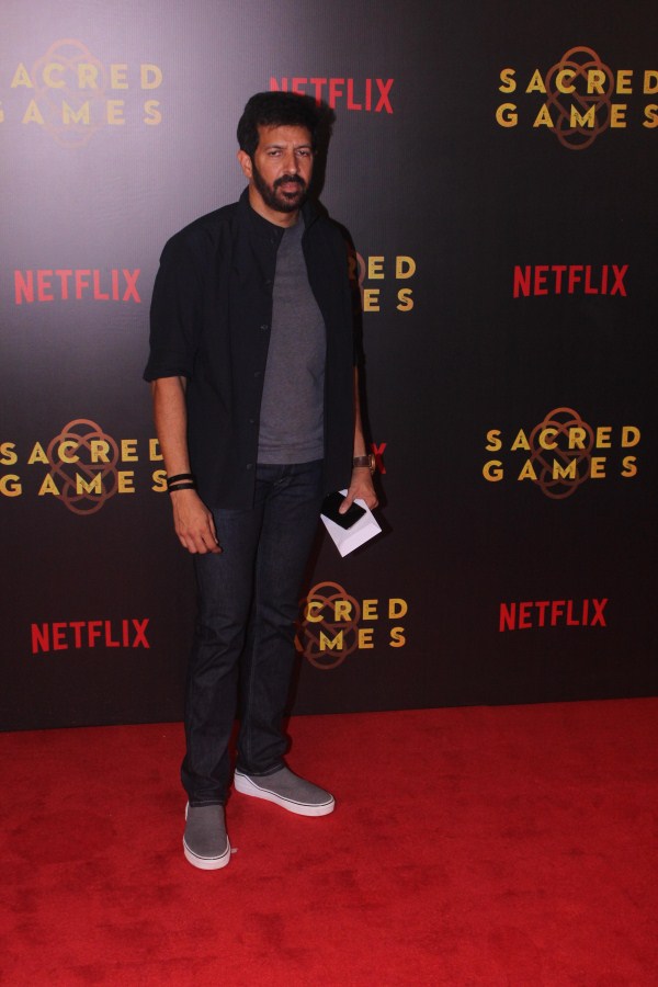 Kabir Khan gets clicked on his arrival at Sacred Games premiere in Mumbai. Saif Ali Khan,Radhika Apte,Ishaan Khatter,Sacred Games premiere,Sacred Games premiere pics,Sacred Games premiere images,Sacred Games premiere stills,Sacred Games premiere pictures,Sacred Games premiere photos