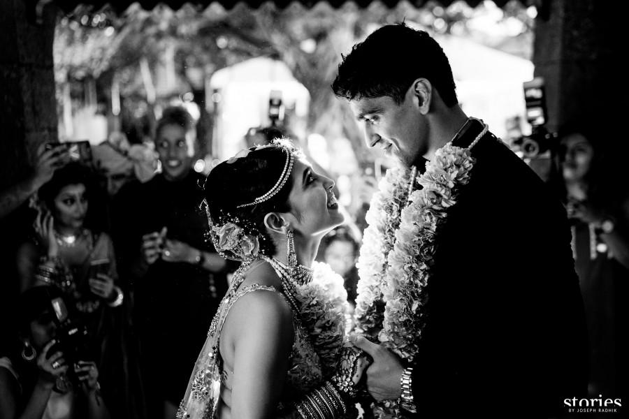 Shweta Tripathi who's wedding has been in the news past few days finally got hitched to the love of her life, rapper Chaitnya Sharma aka Slowcheeta at a beautiful and the perfect monsoon wedding in Goa. With a hashtag, GoCheetaGetBatata, the couple's wedding was thematically designed by Devika Narain, the woman was was most recently also the brains behind the beautiful Tuscany wedding of Anushka Sharma and Virat Kohli. The couple just tied the knot in a traditional Indian ceremony at a resort in Goa late last evening in attendance of their closest friends and family members. Shweta Tripathi and Chaitnya Sharma,Shweta Tripathi and Chaitnya Sharma wedding,Shweta Tripathi and Chaitnya Sharma marriage,Shweta Tripathi and Chaitnya Sharma wedding pics,Shweta Tripathi and Chaitnya Sharma wedding images,Shweta Tripathi and Chaitnya S