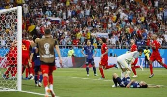 FIFA World Cup,FIFA World Cup 2018,2018 FIFA World Cup,Belgium beats Japan,Belgium beats Japan 3-2