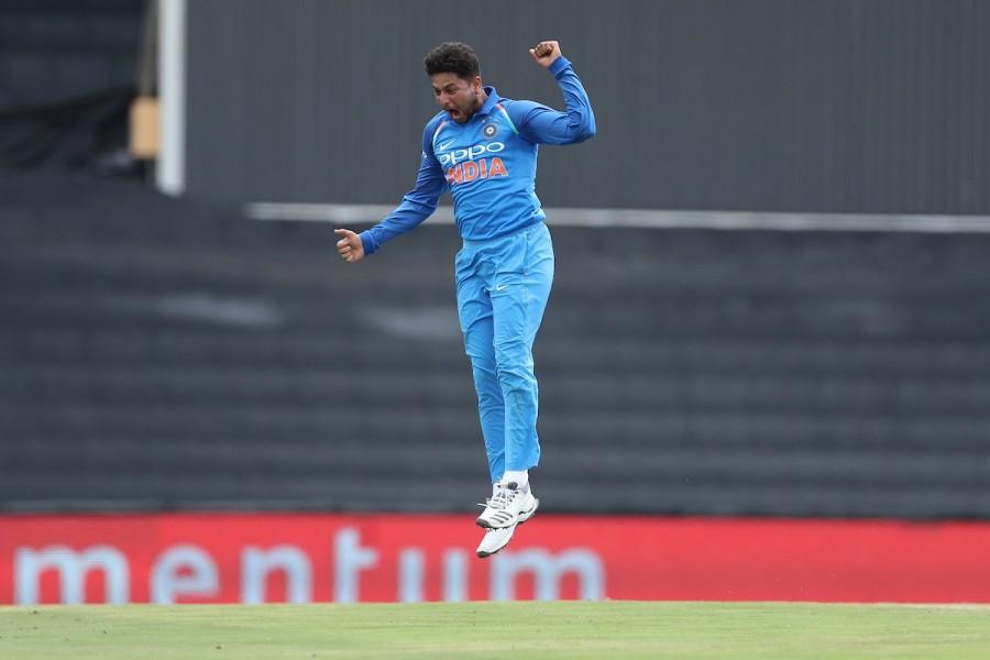 Buttler, however continued tormenting the Indians with a 46-ball knock laced with eight fours and a couple of sixes before becoming Kuldeep's fifth victim, thanks to a brilliant catch by Kohli after Rahul dropped him one ball earlier. Lokesh Rahul,Kuldeep Yadav,Ind vs Eng,Ind vs Eng first T20I,Ind vs Eng T20I,Lokesh Rahul and chinaman Kuldeep Yadav