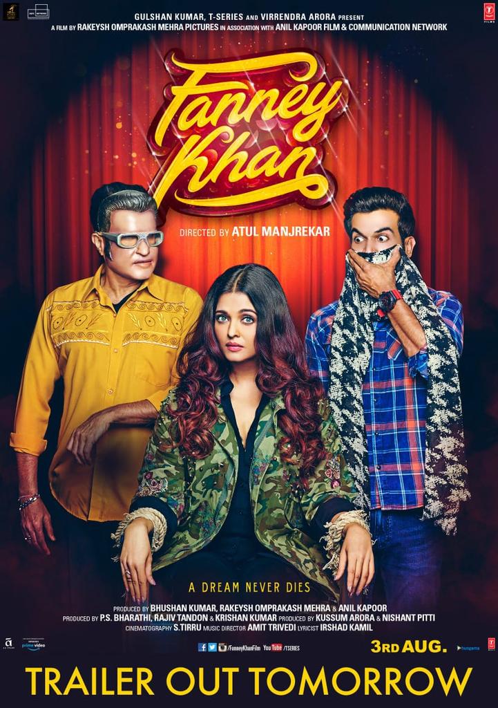 Fanney Khan movie poster Fanney Khan,Anil Kapoor,Fanney Khan poster,Fanney Khan first look,Atul Manjrekar,Fanne Khan,Aishwarya Rai