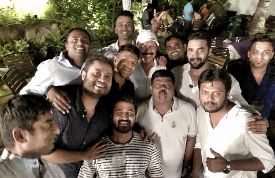 The couple got engaged in a small ceremony in the presence of their close friends and family. Shivaraj Kumar,Puneeth,Ambareesh,Srimurali,Puneeth Rajkumar,Srimurali wife Vidya,Sumalatha,Rockline Venkatesh,Yuva Rajkumar and Sridevi,Yuva Rajkumar and Sridevi engagement,Yuva Rajkumar and Sridevi engagement pics,Yuva Rajkumar and Sridevi engagement ima
