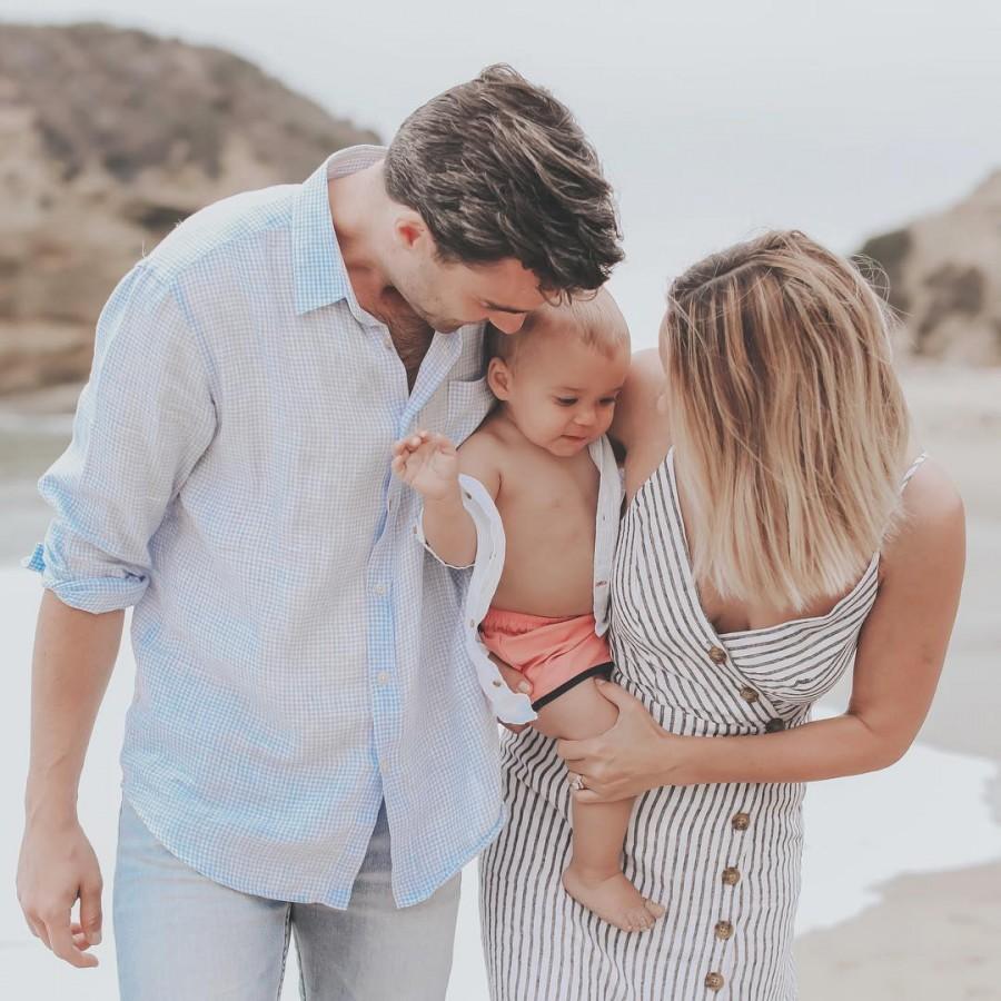 American television personality Lauren Conrad's little bundle of joy has turned one! To mark the occasion, 'The Hills' star took to social media to share a lovable family picture. In the picture, Conrad and her husband William Tell can be seen adorably gazing at their 'little guy', Liam, in the oceanside snap. Conrad captioned the Instagram picture as, "Celebrating 1 year with our little guy Happy Birthday Liam!!" Liam is Conrad and Tell's first child. The two got hitched on September 13, 2014 in California. Lauren Conrad,Lauren Conrad celebrates baby birthday,the hills lauren conrad,Lauren Conrad birthday celebration