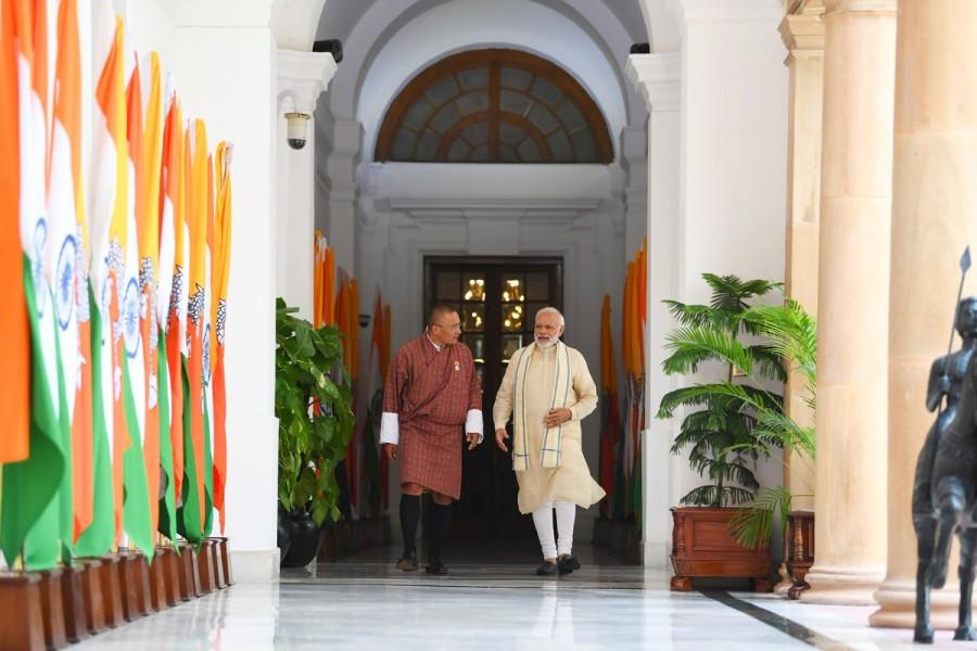 During his visit, the Bhutanese Prime Minister will also meet President Ram Nath Kovind and other ministers. According to an MEA release, India and Bhutan enjoy unique ties of friendship and cooperation, which are characterised by utmost trust and mutual understanding. This year, the two countries are commemorating the golden jubilee of the establishment of formal diplomatic relations. Modi meets Tshering Tobgay,Tshering Tobgay,Tshering Tobgay in India,Tshering Tobgay with Modi,Narendra Modi meets Bhutan PM
