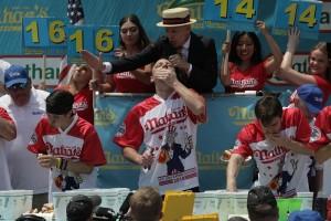Joey Chestnut,athan's Famous Hot Dog Eating Contest,Joey Chestnut Nathans,Joey Chestnut eating contest,hot dog eating contest,Nathan's Fourth of July Hot Dog