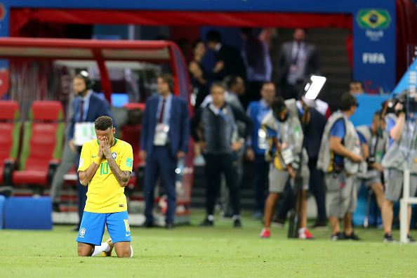 Brazil continued with their momentum and later in the injury time, a Neymar curler to the top right corner was tipped over by Courtois as Belgium hung on to their 2-1 lead. FIFA World Cup,Belgium eliminate Brazil,Belgium beats Brazil,Belgium enter semis,FIFA World Cup 2018