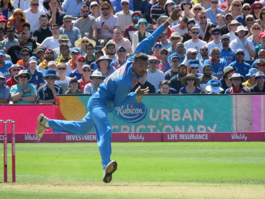 Brief scores: India 201/3 in 18.4 overs (Rohit Sharma 100 not out, Virat Kohli 43) beat England 198/9 in 20 overs (Jason Roy 67, Jos Buttler 34; Hardik Pandya 4/38, Siddharth Kaul 2/35). Ind vs Eng,India beat England,Rohit Sharma,Rohit Sharma Ton,Rohit Sharma century,India wins series,County Ground,India trash England,Virat Kohli,Dhoni