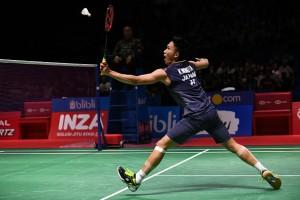 Kento Momota,Kento Momota beats Viktor Axelsen,Viktor Axelsen,Indonesia Open title,Indonesia Open title 2018,Kento Momota wins Indonesia Open title