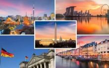 The Henley Passport Index is a list of the most powerful passports, ranking them every year based on a number of criteria like the need for visas when traveling, visa-free entries, or the use of e-visa. Several of the countries listed tied on the number of countries their passport allows entry to, and you’ll see this reflected by multiple entries sharing the same ranking. Check the slide through to find out what countries have the most powerful passports, listed from lowest to highest.