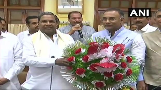 Senior Congress leader R. Gundu Rao on Wednesday assumed charge as President of its Karnataka unit at a massive rally at the Bengaluru Palace grounds here. Party President Rahul Gandhi had on July 4 appointed Rao to the post. Party's new Working President Eshwar Khandre also took charge with Rao. Deputy Chief Minister G. Parameshwara, who has been the party's president since 2010, resigned in line with its policy of holding one post. Rao, 48, is a fourth-time MLA from Gandhinagar assembly constituency in Bengaluru central and second son of former Congress Chief Minister R. Gundu Rao. 