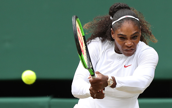 Serena Williams is one step closer to her eighth Wimbledon trophy after she beat Camila Giorgi of Italy 3-6, 6-3, 6-4 in the quarter-finals. "I never thought I was in danger of losing this match. Even when I was down in the first set, I thought, "Well, she's playing great, (but) I'm doing a lot of the right things. "I never felt it was out of my hands. If there is one lesson I would teach my daughter it's never give in, always fight. It's really important in life, no matter what you're going through, to never quit," Williams said afterwards, reports Xinhua news agency. This is only her fourth tournament since giving birth to daughter Olympia in September 2017, and the 23-time Grand Slam winner pointed out how motherhood had changed her approach to tennis. "It's different now obviously because I have the baby. Being a mom is totally different," she said. "I just want to be more of a role model for my daughter, for lots of people out there that just want to be inspired." Serena Williams,Serena Williams enters Wimbledon semis,Serena Williams at Wimbledon,Camila Giorgi,Serena Williams beats Camila Giorgi,Wimbledon,Wimbledon 2018,Wimbledon final