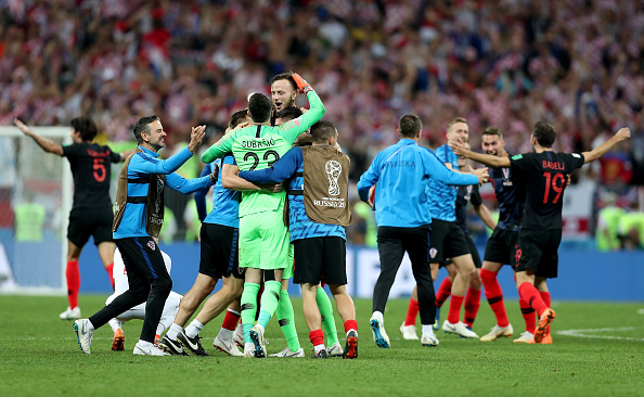 Croatia entered the final of the FIFA World Cup for the first time as a late goal from striker Mario Mandzukic helped them overcome a combative England with a 2-1 victory here on Wednesday to set-up a title-decider against France. Croatia, featuring in a World Cup semi-final only for the second time after a gap of 20 years, needed a goal from Mandzukic in the 109th minute from close range after left winger Ivan Perisic (68th minute) cancelled out Kieran Trippier's goal for England in the fifth minute from a free-kick. England, bidding to enter the final for the first time since their World Cup-winning campaign in 1966, couldn't cope up with a stirring comeback from an experienced Croatian side which conceded just inside five minutes. England expectedly fielded an unchanged lineup from the one which beat Colombia on penalties and defeated Sweden. England exerted early pressure as Luka Modric brought down Dele Alli on the edge of Croatia's penalty area, resulting in a free-kick. Full-back Trippier bent home a 20-yard free-kick to the top right corner of Danijel Subasic's goal. It was a very quick blow for Croatia, who had brought in Inter Milan midfielder Marcelo Brozovic to sit in front of the back four, with Hoffenheim attacker Andrej Kramaric relegated to the bench to counter England's fast and direct attacking football. FIFA World Cup 2018,FIFA World Cup,FIFA World Cup Semi Final,Croatia beat England,Croatia trash England,Croatia in Final