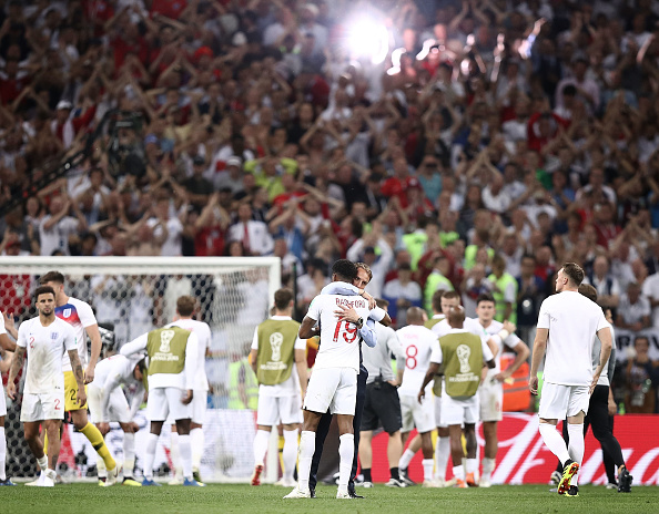 England continued to press high and threaten Croatian defence with set-pice situations and after conceding the early goal meant that Croatia were desperate for the equaliser. It allowed the match to be much more free-flowing than expected. England had a nice chance in the 15th minute when Trippier floated the ball into the box and Harry Maguire rose high to head at goal but his effort narrowly past the post. 15th minute. Croatia shrugged off the early goal shock and they looked like they were beginning to match England's attacking mode. Perisic's right-footed drive narrowly missed the target despite a deflection off Kyle Walker. Inter Milan player Perisic got another chance and Juventus forward Mandzukic tested English defence with a header off a cross from the right-back Sime Vrsaljko, who had recovered in time from a knee injury to start the match. FIFA World Cup 2018,FIFA World Cup,FIFA World Cup Semi Final,Croatia beat England,Croatia trash England,Croatia in Final