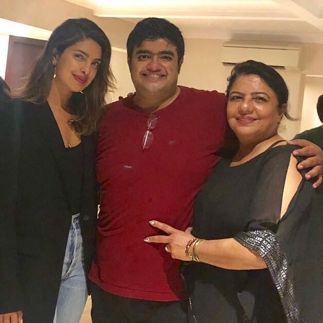 Global sensation Priyanka Chopra kicked off his younger brother, Siddharth Chopra's birthday celebration with an epic party on Wednesday night. The 'Quantico' star took to Instagram to extend birthday wish to her brother. In the post, she also mentioned that how her brother reminds her of their father, Ashok Chopra. In the post, the star can also be seen enjoying family time. She wrote, "Hey hey lil bro.. happiest birthday and all my love and luck.. you have turned into such a special man.. I'm so proud of you and love you. You remind me so much of dad. Thank you for your kindness...and epic party last night!! see you as I'm back.. love Didi. Ps... #birthdaypunches are so much fun @siddharthchopra89." Priyanka Chopra,Priyanka Chopra celebrates Siddharth birthday,Siddharth Chopra,Siddharth Chopra birthday,Siddharth Chopra birthday celebration,Siddharth Chopra birthday pics,Siddharth Chopra birthday images,Siddharth Chopra birthday stills,Siddharth Chopr