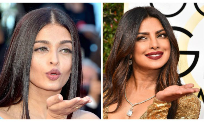 Looks like the rivalry between Aishwarya Rai Bachchan and Priyanka Chopra is not going to stop anytime soon. The oldest competitors who started off their career in a similar manner post receiving the title of Miss World have found another medium to compete. After spreading their magic on International grounds, Aishwarya Rai Bachchan and Priyanka Chopra have returned to Bollywood. While Aishwarya is awaiting the release of her upcoming film 'Fanney Khan', PeeCee is gearing up for 'Bharat' where she will be seen opposite Salman Khan. Aishwarya Rai Bachchan,Priyanka Chopra,Aishwarya Rai,Aishwarya Rai and Priyanka Chopra