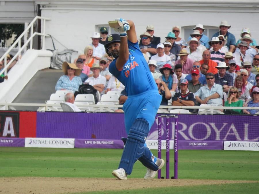 England's joy was short-lived as incoming batsman Kohli and Rohit denied the hosts to make any further inroads in their batting line-up as they stitched a crucial and massive 167-run partnership for the second wicket as India crossed the 200-run mark. Meanwhile, Rohit also notched up his 18th ODI century off 82 deliveries as the opener cleared Adil Rashid over long-on. With the visitors inching closer towards victory, Adil Rashid came with the second breakthrough for England as Kohli missed a flighted delivery to be stumped in the 33rd over with India's scorecard reading 226/2. With 33 runs needed, Rohit and KL Rahul (9) helped India reach the target with ease as the men in blue took a 1-0 lead in the series. Rohit Sharma,Kuldeep Yadav,Virat Kohli,India thrash England,India beats England,India vs England,India thrash England 1st ODI