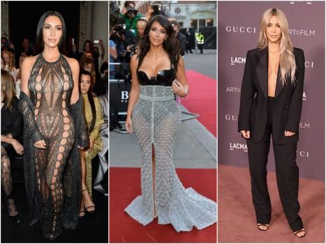 From curve-hugging gowns with plunging neckline to epic cutout ensembles, American TV star Kim Kardashian knows very well how to flaunt her legendarily amazing body. Here are the examples.