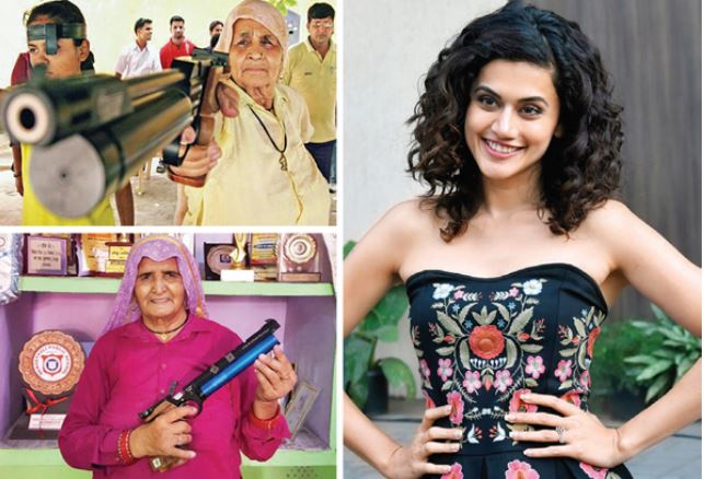 Taapsee Pannu - Womaniya: Anurag Kashyap’s Womaniya which is inspired by the lives of India’s oldest female sharpshooters will see Taapsee Pannu portraying one of the role of Chandro Tomar and Prakashi Tomar, respectively, who hail from Johri district, Uttar Pradesh, and entered the world of shooting post the age of 50. These Revolver Dadis, as they are called, have won several national championships and have inspired several women to take up the sport. Kangana Ranaut,Taapsee Pannu,Shraddha Kapoor,Reem Shaikh,Richa Chadha,female trailblazers,female trailblazers on screen