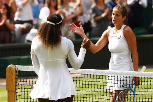 Tennis ace Serena Williams on Thursday entered the Wimbledon final after defeating Germany's Julia Gorges 6-2, 6-4 in the semi-final. Williams is now just one win away from getting the record-breaking 24th grand slam title. 