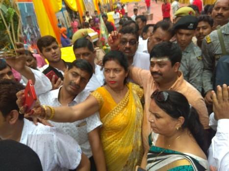 While people usually celebrate their birth anniversary, Uttar Pradesh Minister Nand Gopal Gupta performed pooja to mark his 'rebirth'.