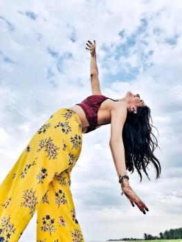 Actress Amyra Dastur has entered the web world with 