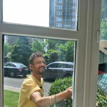 The 'Hindi Medium' star, who is undergoing treatment for a neuroendocrine tumour, a rare form of cancer, updated the display picture of his Twitter account. He can be seen in a yellow T-shirt standing next to a glass door with earphones around his neck and is all smiles. Khan left fans, friends, and colleagues in shock by opening up about his illness in March this year. The National Award-winning actor tweeted about his illness, writing, 