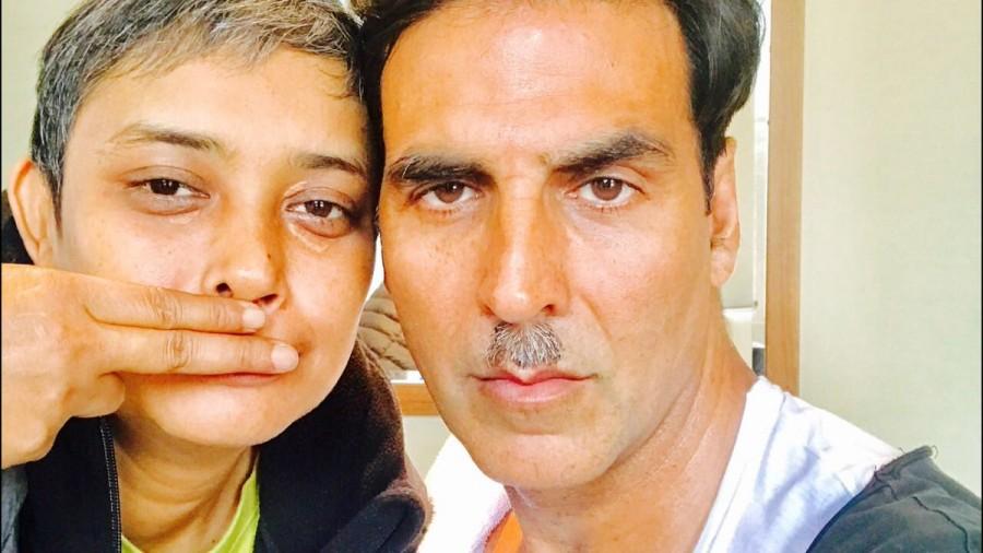 Akshay Kumar and Reema Kagti Akshay Kumar,actor Akshay Kumar,Gold director Reema Kagti,Reema Kagti,director Reema Kagti,Akshay Kumar with director Reema Kagti,Akshay Kumar and Reema Kagti,Akshay Kumar and Reema Kagti pics,Akshay Kumar and Reema Kagti images,Akshay Kumar and Reema Kag
