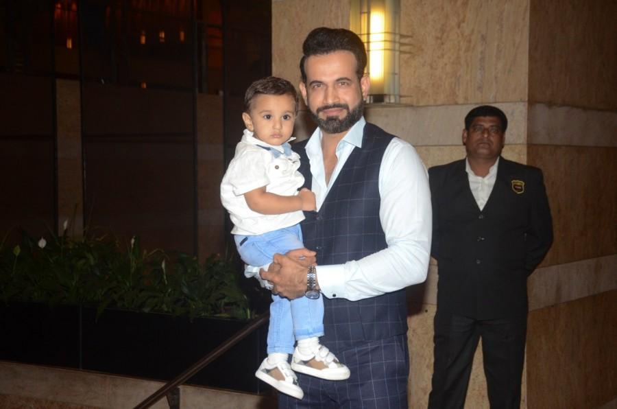 Irfan Pathan and his son Imran MS Dhoni,Zaheer Khan,Yuvraj Singh,Nushrat Bharucha,Sophie Choudry,Sagarika Ghatge,Praful Patel's daughter Poorna’s sangeet ceremony,Poorna’s sangeet ceremony,Poorna’s sangeet ceremony pics,Poorna’s sangeet ceremony images,Poorna’s sangeet ceremony st