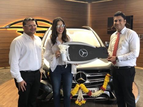 Sophie Choudry buys Mercedes-Benz GLC SUV worth Rs 54 Lakh